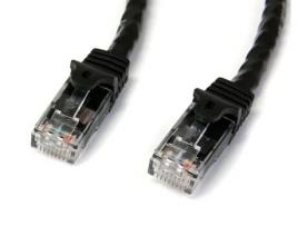 Cabo de Rede RJ45 Cat6 U/UTP Preto (3 mts) - 