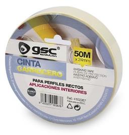 Fita Crepe de Papel p/ Pintura (24mm x 50mts) - GSC