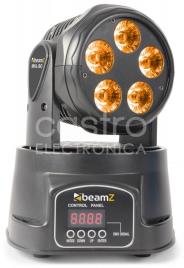 Moving Head LED 5x 18W RGBAW-UV DMX (MHL90) - 