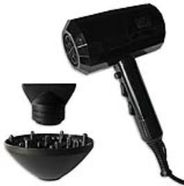 Secador de Cabelo 3000W c/ Difusor (Preto)