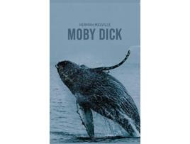 Livro Moby Dick de Herman Melville (Inglês - Capa Dura)