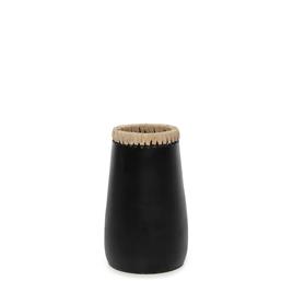 Vaso Sorrateiro - Preto Natural - S BAZAR BIZAR
