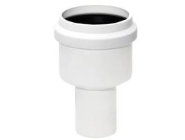 Conector de Aumento de Diâmetro de Tubo em Linha Reta de 32mm para 40mm para Sistema de Esgoto