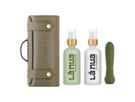 Kit de Viagem Relaxante LÁ NUA CUCUMBER ALOE BUNDLE (Verde - 100 ml)