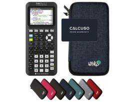 Calcuso Pacote Básico Azul com Calculadora Grafica Ti-84 Plus Ce-T Python Edition TEXAS INSTRUMENTS