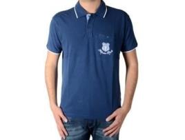 Polo de Homem MARION ROTH Rib Algodão Azul (M)