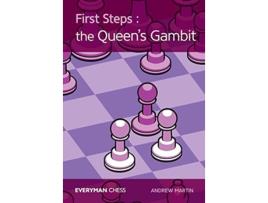 Livro First Steps The Queens Gambit de Andrew Martin (Inglês)