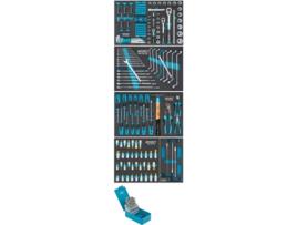 Variedade de ferramentas HAZET 0-178N/204: Número de ferramentas: 204