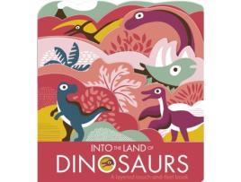 Livro into the land of dinosaurs de laura baker,nadia taylor (inglês)