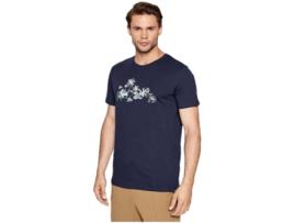 T-Shirt de Homem JACKJONES Corta Azul (XL)