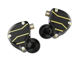 Qkz Zxn Auriculares com Cancelamento de Ruído Auriculares Sport In Ear Monitor Metal Headset