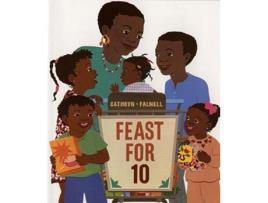 Livro Feast for 10 de Cathryn Falwell (Inglês)