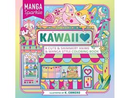 Livro Manga Sparkle Kawaii de K Camero (Inglês)