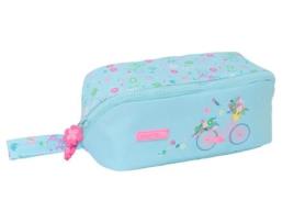 Mala de transporte grande quadrada para bicicleta reciclada SAFTA 20 x 10 x 10 cm.