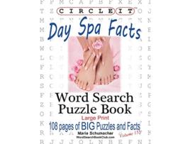 Livro Circle It Day Spa Facts Word Search Puzzle Book de Lowry Global Media Llc Maria Schumacher (Inglês)