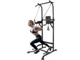 Barra Pull-Up Ajustável BIGZZIA Estação de Mergulho para Musculação Carga Máxima de 150 kg Design Ergonômico Avançado