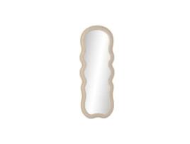 Espelho de parede HOME ESPRIT Branco Ondas Veludo Scandi 60 x 4 x 160 cm