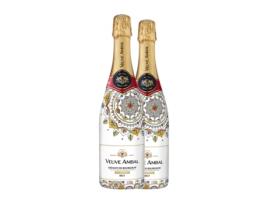 Espumante VEUVE AMBAL Collection Mandala Brut Crémant de Bourgogne (0.75 L - 2 Unidades)