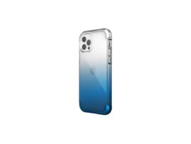 Capa para iPhone 12 Pro/12 RAPTIC Metal Azul .