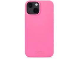 Capa para iPhone 13 HOLDIT Silicone Rosa