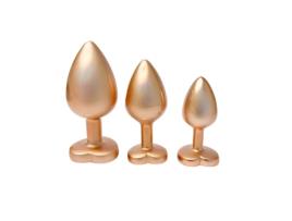 Plug Anal DREAM TOYS Gleaming Love (Dourado)