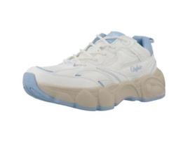 Sapatos de Mulher BUFFALO Cld Run Rt Tecido Branco (39)