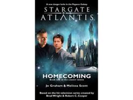 Livro Stargate Atlantis Homecoming SGA16 de Jo Graham Melissa Scott (Inglês)