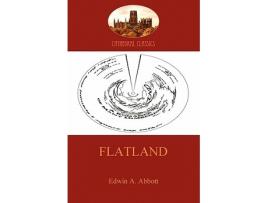 Livro Flatland a romance of many dimensions Aziloth Books de Edwin Abbott (Inglês)