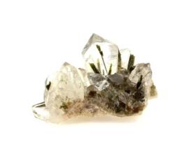 Quartzo Epidoto de Caetité Bahia Brasil Pedra Natural de Cura e Equilíbrio Energético 429 3 Ct Certificado de Autenticidade TRENDYFLAIR