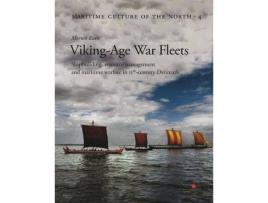 Livro Viking Age War Fleets de Morten Ravn (Dinamarquês - Capa Dura)