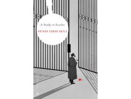 Livro a study in scarlet de arthur conan doyle (inglês)