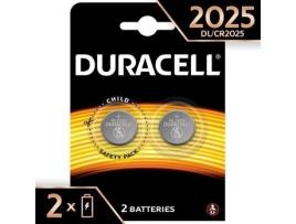 Bateria de Botão de Lítio 425Z Duracell Special 2025 3V Pacote com 2 Dl2025-Cr2025 Projetada para Uso em SHLK