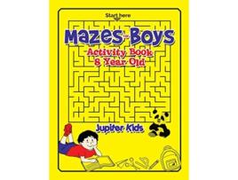 Livro Mazes for Boys Activity Book 8 Year Old de Jupiter Kids (Inglês)