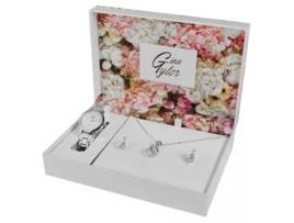 Conjunto Relógio + Joalharia GINA TAYLOR