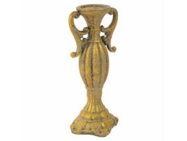 Candelabro ALEXANDRA HOUSE LIVING Ouro Resina 14 x 33 x 14 cm