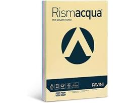 Cartão Colorido A67 X 124 Rismacqua Sortido FAVINI