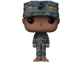 Figura Funko MILITAR DOS EUA Fuzileiros Feminino Pop! Vinyl Afro-Americana