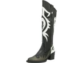 Sapatos de Mulher NEMONIC Pele Preto (36)