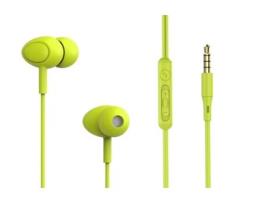Auriculares com Fio Tellur Basic Gamma com Microfone Verde