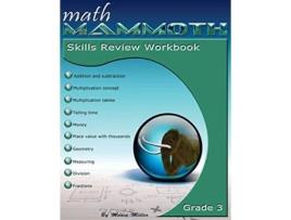 Livro Math Mammoth Grade 3 Skills Review Workbook de Dr Maria Miller (Inglês)