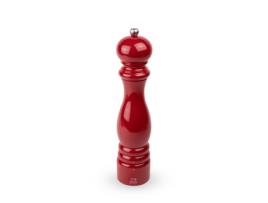 Moinho de Pimenta Paris Select 30 Cm Cor Vermelho Paixão em Madeira de Faia PEUGEOT SAVEURS