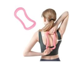 Anel de Pilates Treinamento Muscular Alongamento Anel Rígido CLARA