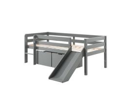 Estrado Meia Altura Escorrega PETITSMEUBLES Cinzento (207.5x175x83)