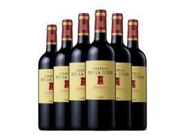 Vinho CHÂTEAU PEY LA TOUR Bordeaux Supérieur (0.75 L - 6 Unidades)