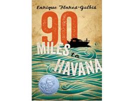 Livro 90 Miles to Havana de Enrique Flores-Galbis (Inglês)