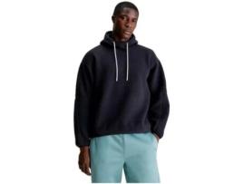 Sweatshirt de Homem CALVIN KLEIN Capucha Azul (XL)