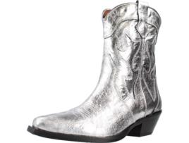 Sapatos de Mulher CURIOSITÈ Pele Prateado (38)