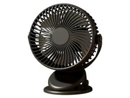 Pequeno Ventilador RAMPOW Recarregável com Clip