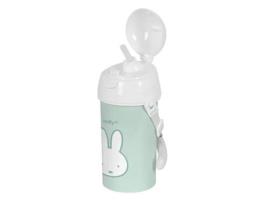 Garrafa com Tampa e Palhinha MIFFY Menta PVC 500 ml