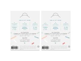 2 Caixas de Origami Diy 6 Bolsos para Fazer Les French Kits